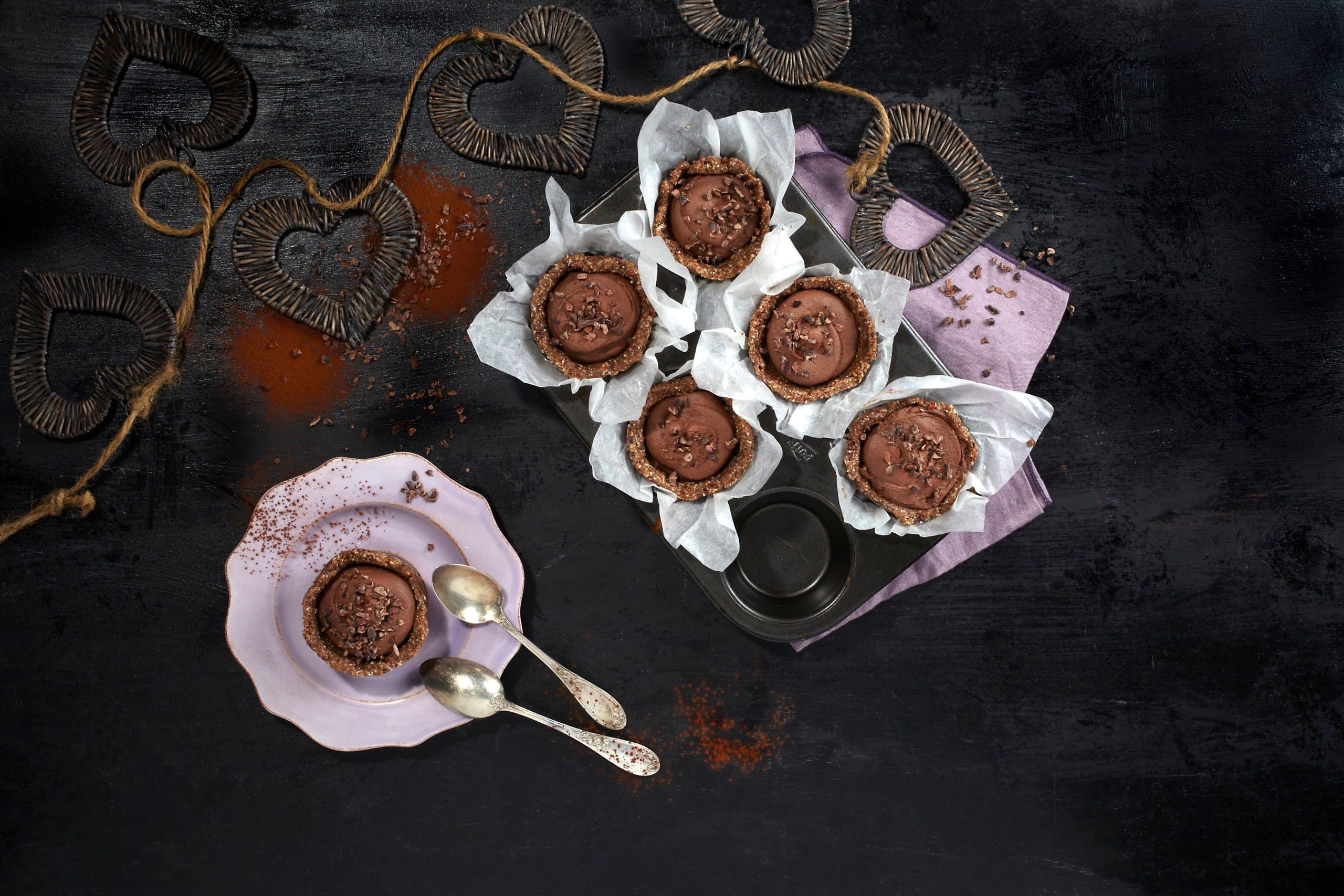 Chocolate tarts