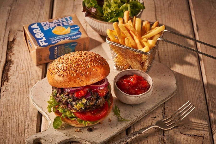 Plant burgers