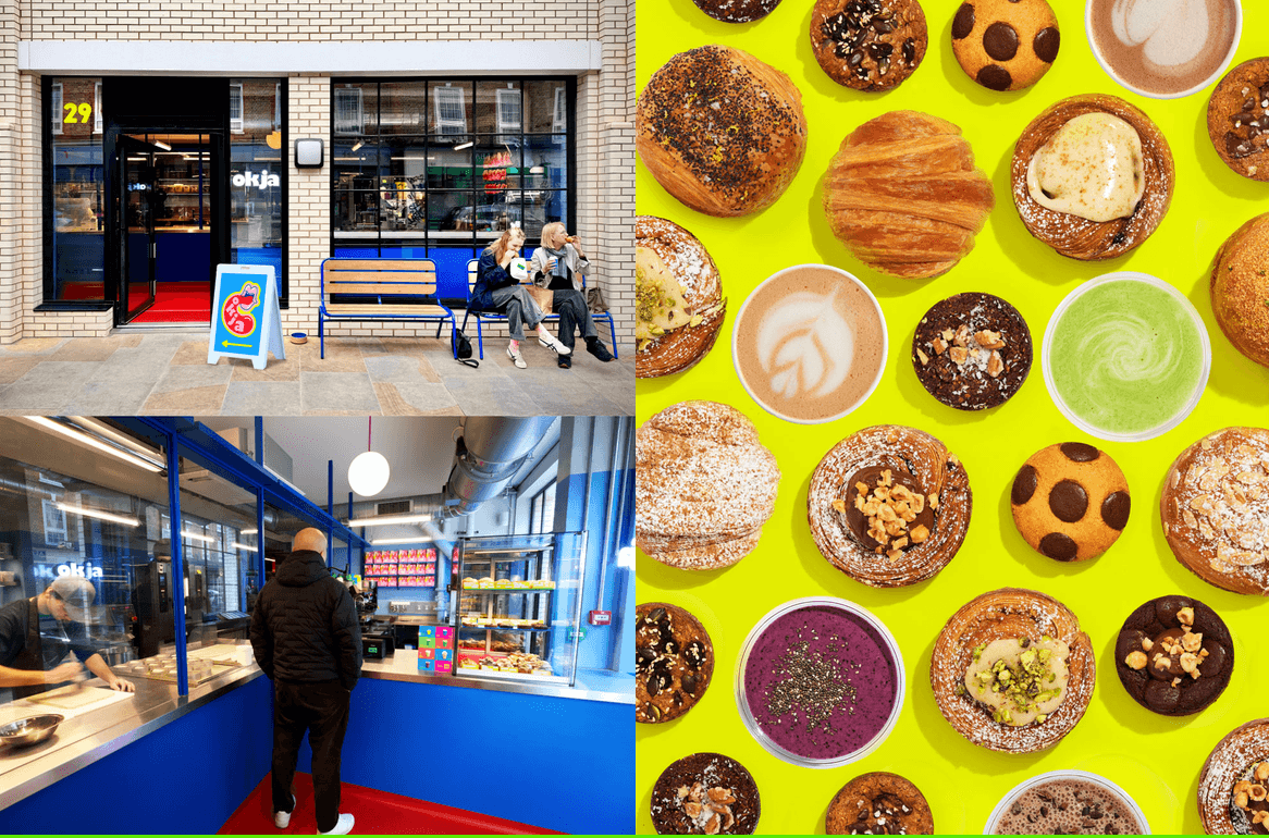 Okja's branch & some of their bakes