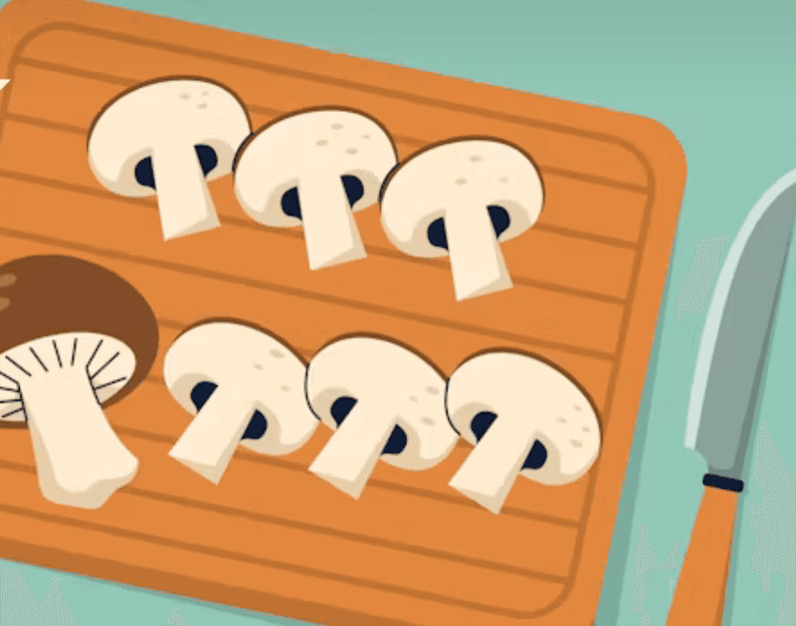 Simple Mushroom Skewers