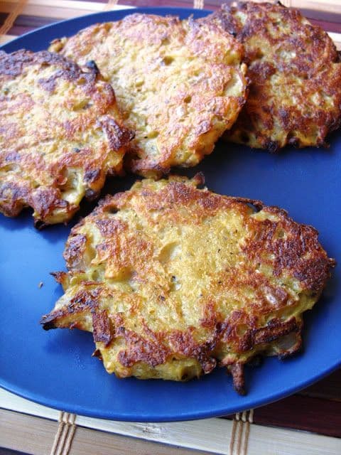 Baked latkes - Chanukah