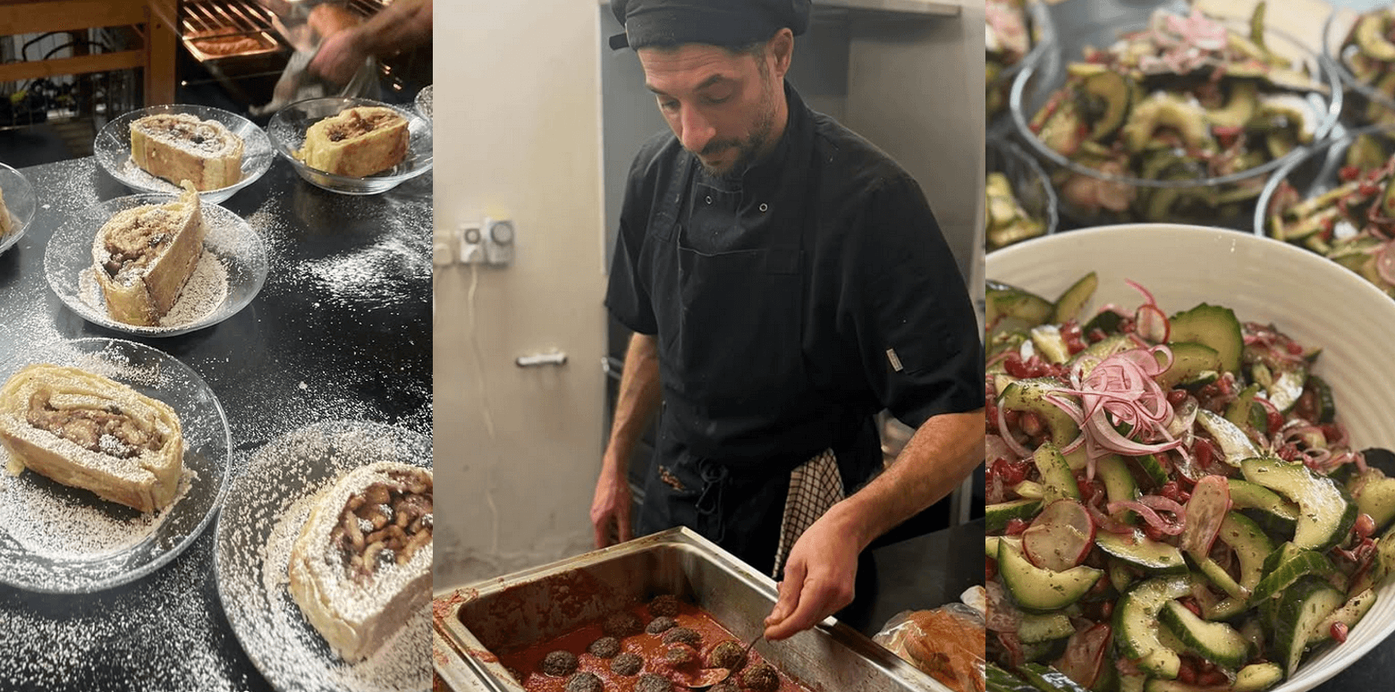 photos of the food from the event