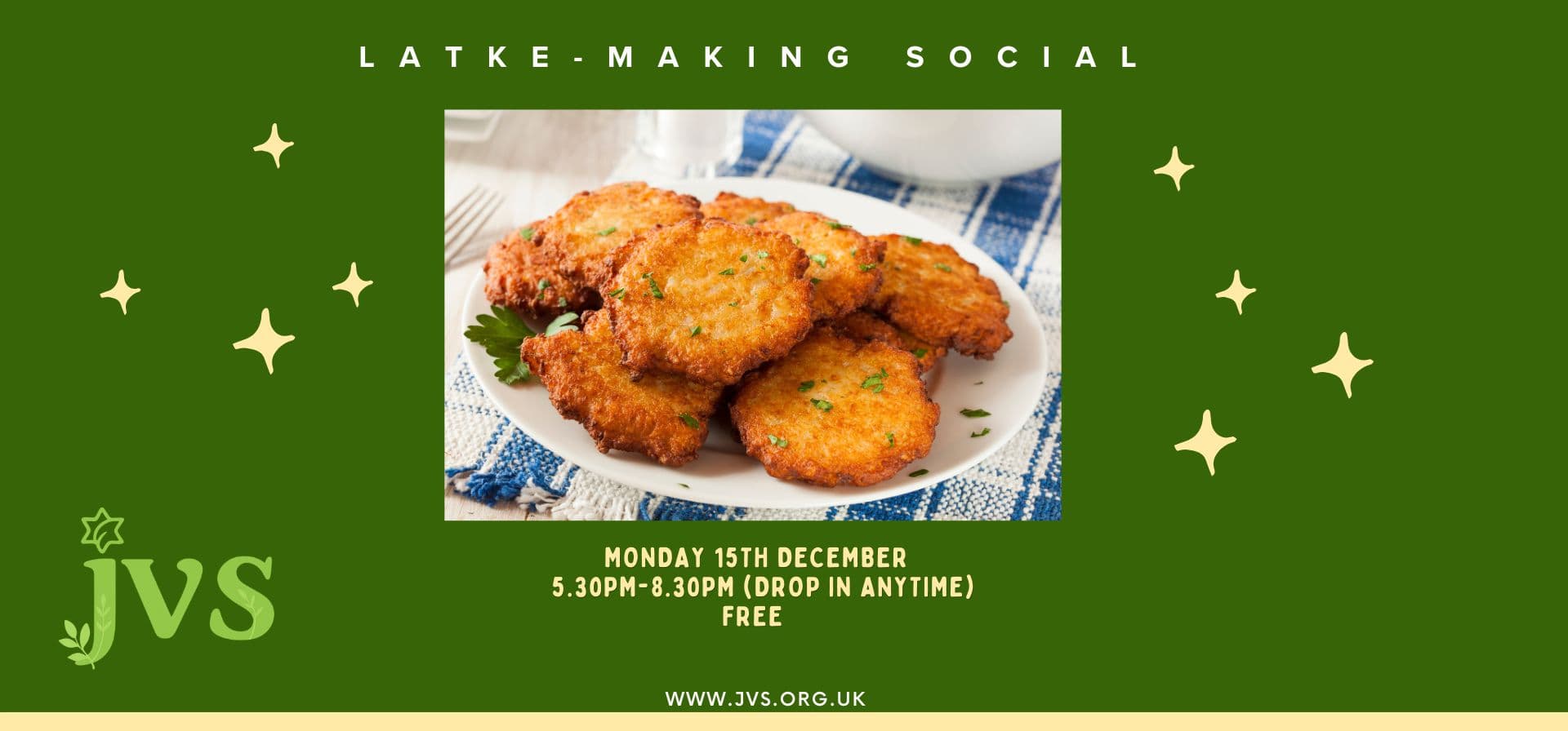 Latke-making social