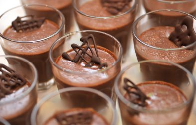 Image of Chocolate Mousse in individual glasses