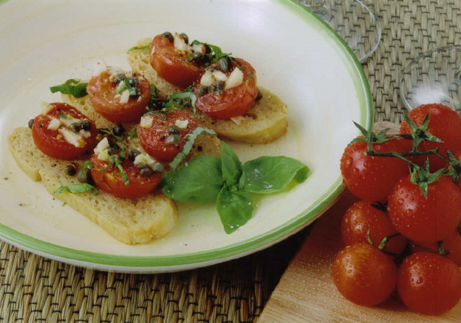 JVS image - Hot Tomato Salad
