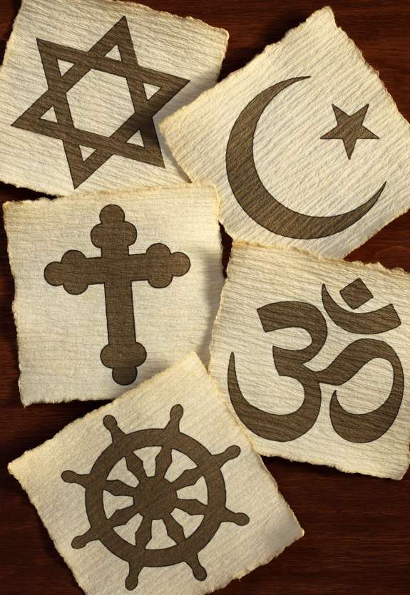 JVS image - world religions (symbols)