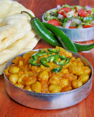 JVS image - Chickpea Curry