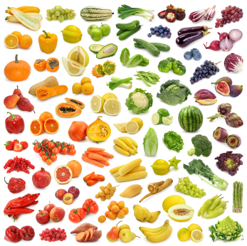 JVS image - colourful fruit and vegetables