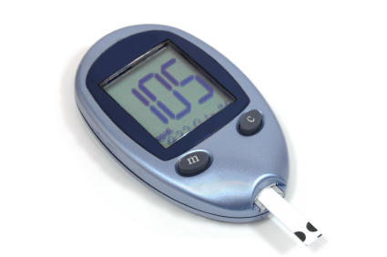 Diabetes blood testing kit
