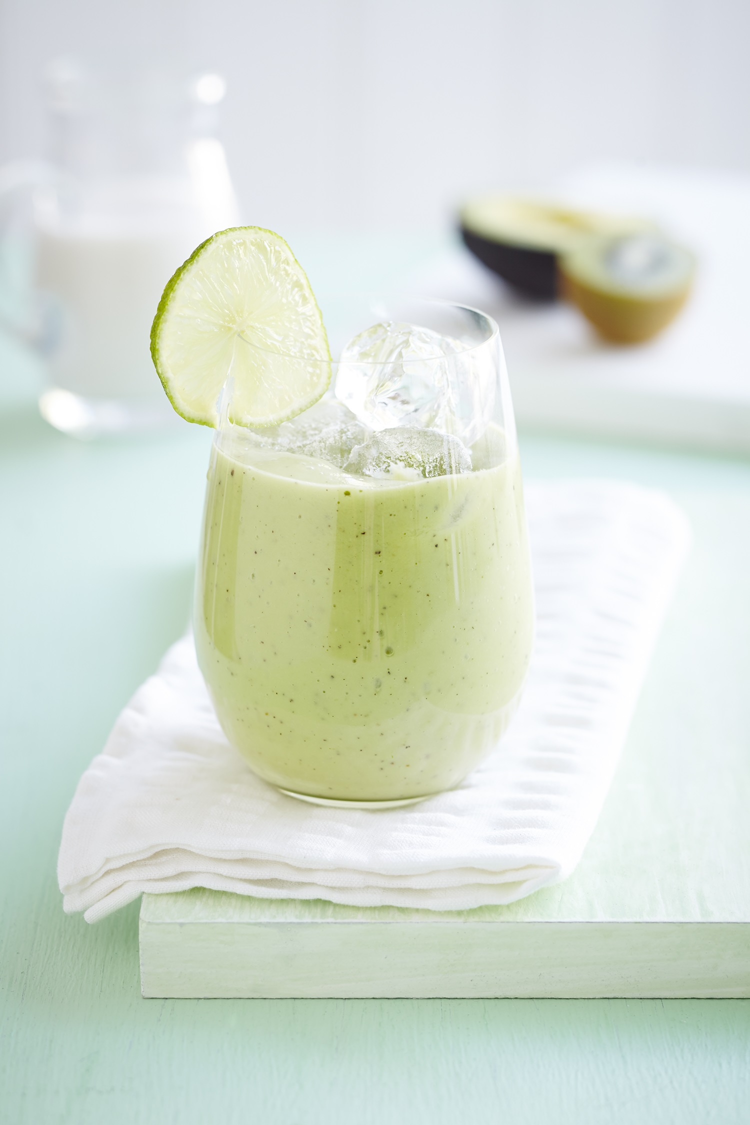 Citrus and Avocado smoothie without product