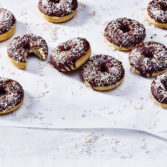 Chocolate-Glazed Doughnuts_p262