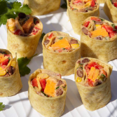 mexican veggie roll-up