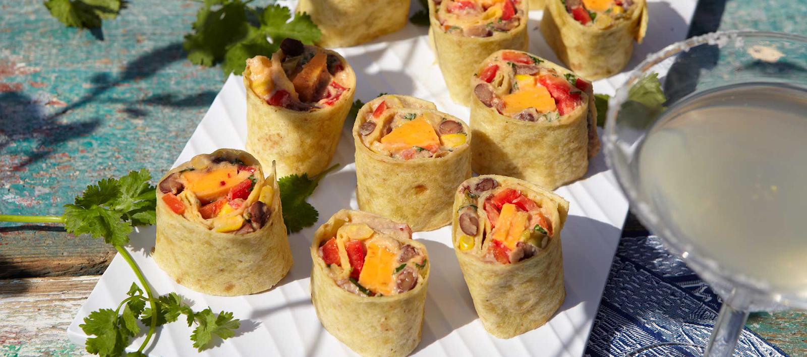 mexican veggie roll-up