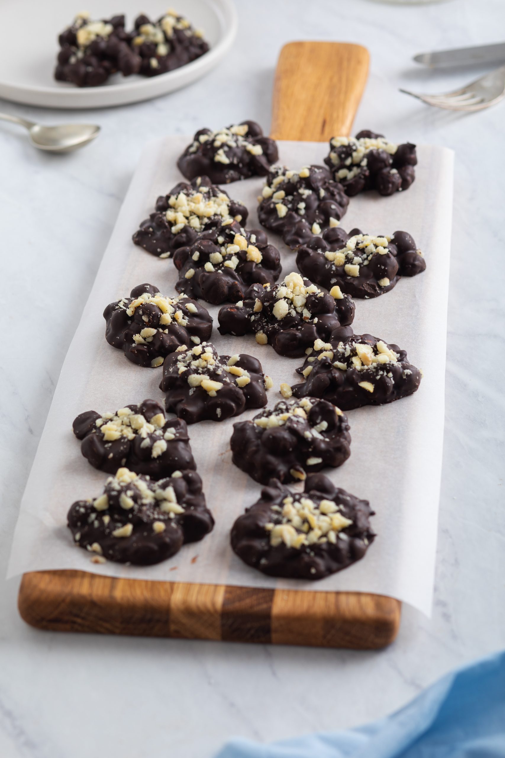 Chocolate Hazelnut Clusters