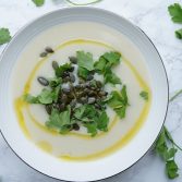 Dairy-Free Creamy Cauliflower Soup