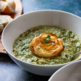 Leek potato cavalo nero soup small