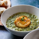 Leek potato cavalo nero soup small