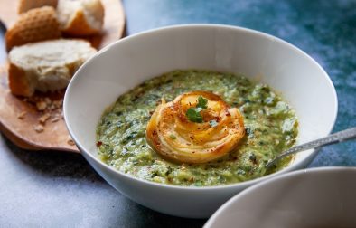 Leek potato cavalo nero soup small