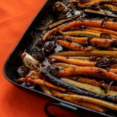spiced roasted carrots