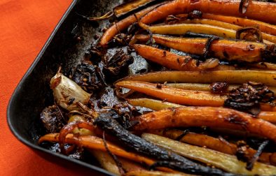 spiced roasted carrots