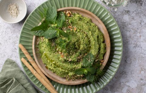 PEA, MINT & TOASTED PINE NUT PATE - Joanne Wood - 7