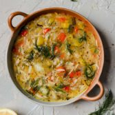 Orzo Leek Dill Soup 2