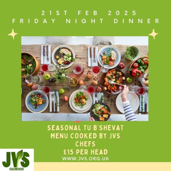 Community Friday Night Dinner: 21st February 2025
