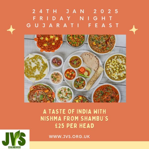 Gujarati Feast - A Taste of North India: 24th January 2025