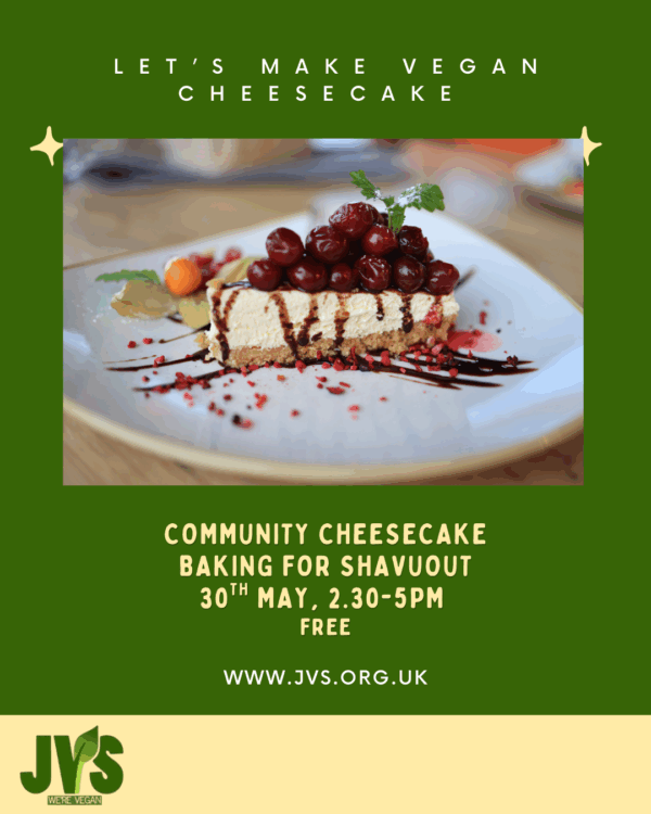 Let's make cheesecake for Shavuot