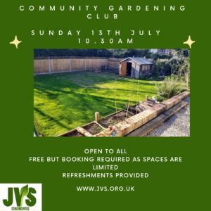 Community Gardening Club 13th July